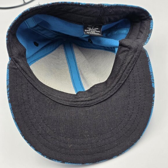 Insane Clown Posse Hat Cap Fitted Mens Small Blue Black Embroidered Hatchetman - Picture 6 of 8